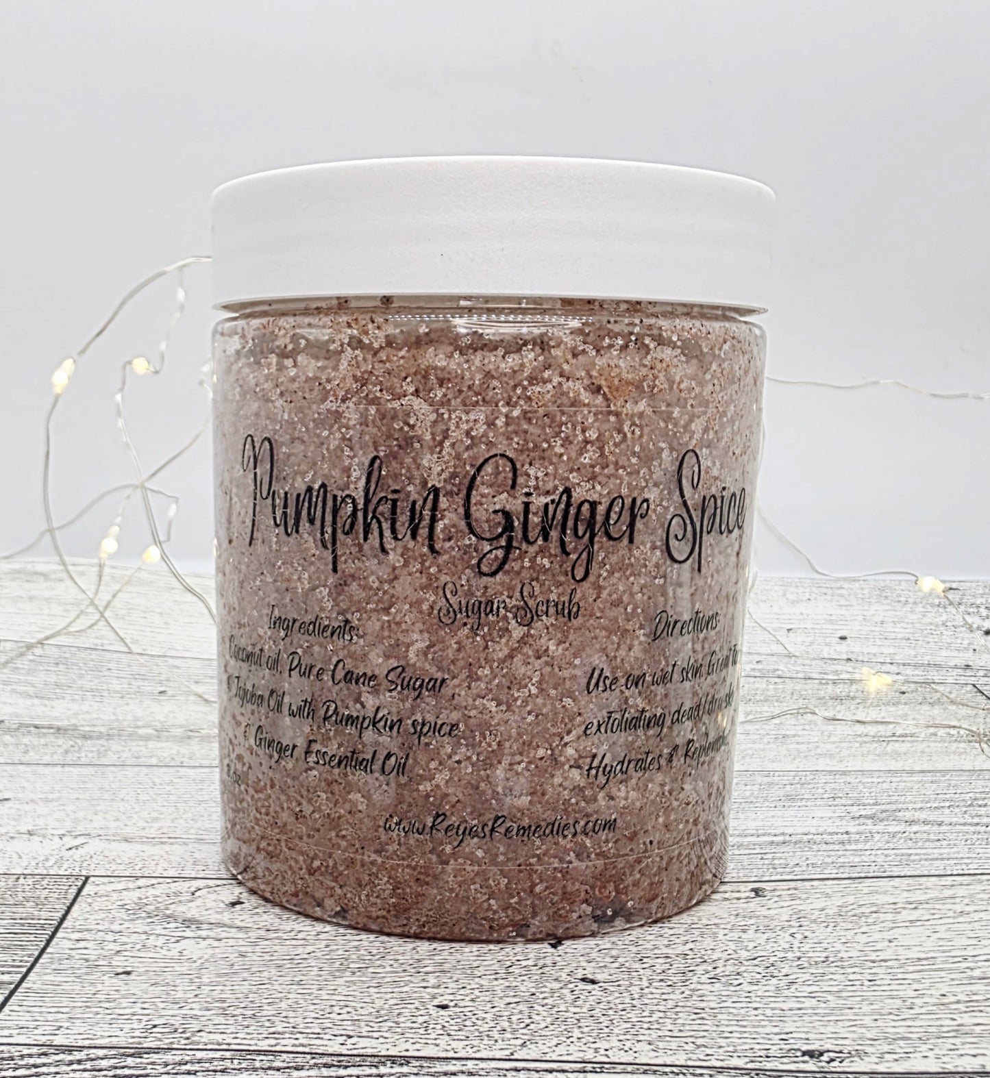 Pumpkin Ginger Spice Sugar Scrub