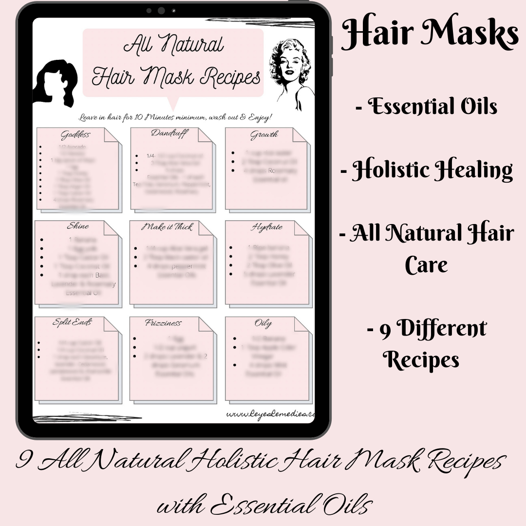 All Natural Hair Mask Recipes