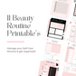 11 Beauty Routine Printable's