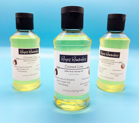 Coconut Love Edible Body Massage Oil